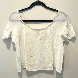 Embroidered Peasant Blouse